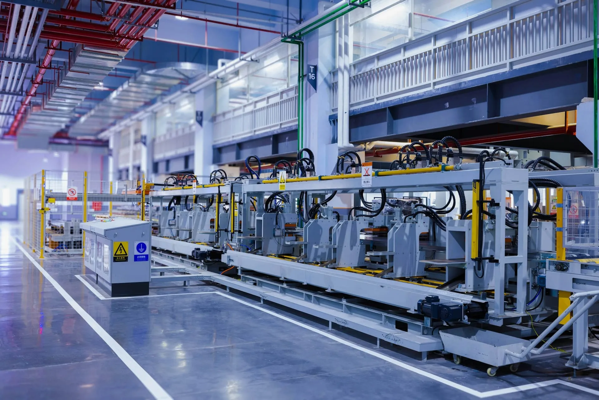 Precision manufacturing floor